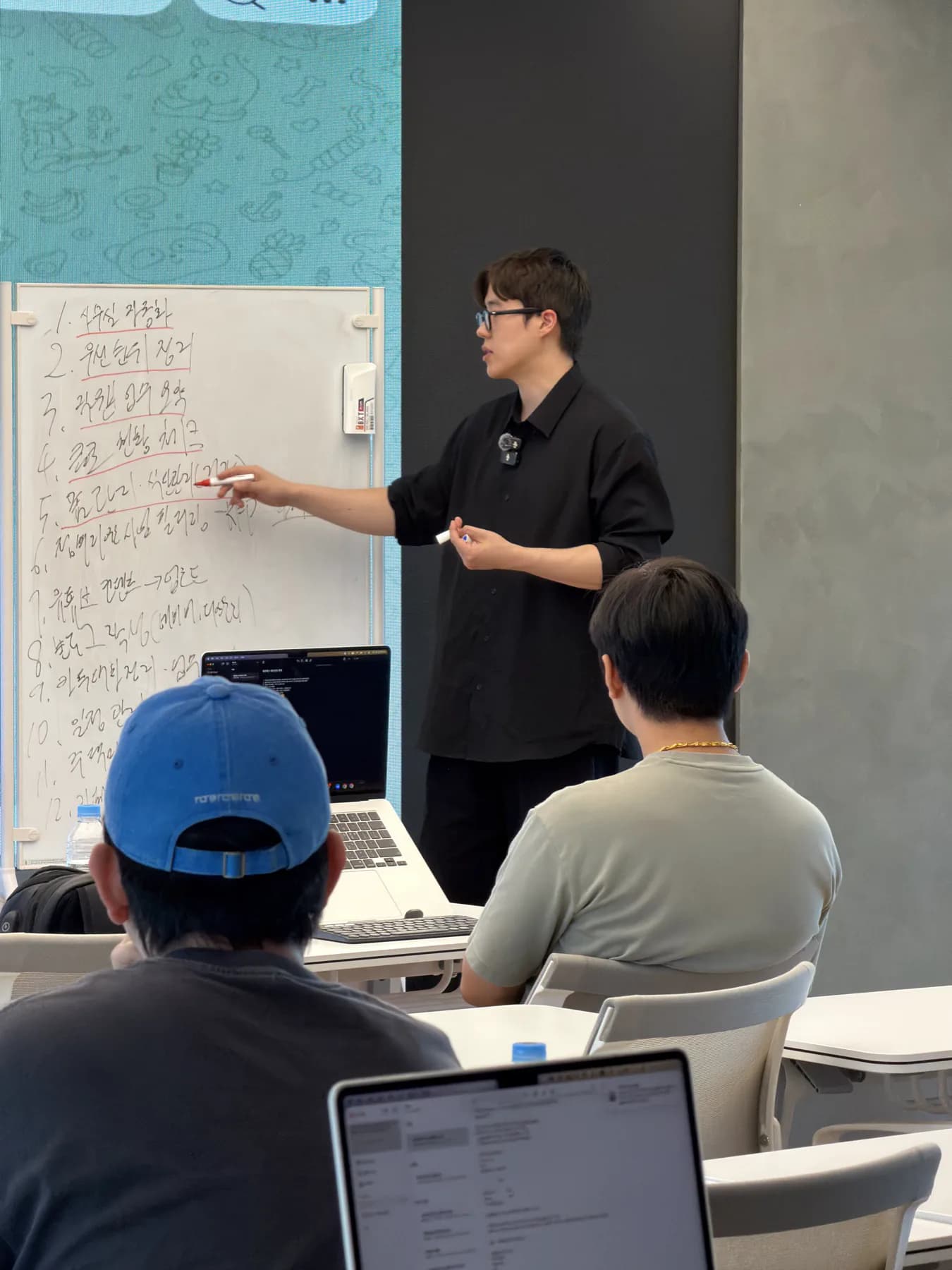 Instructor's live build demo