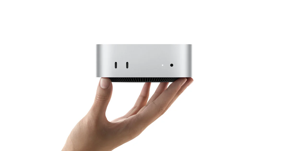 은색 Mac mini M4