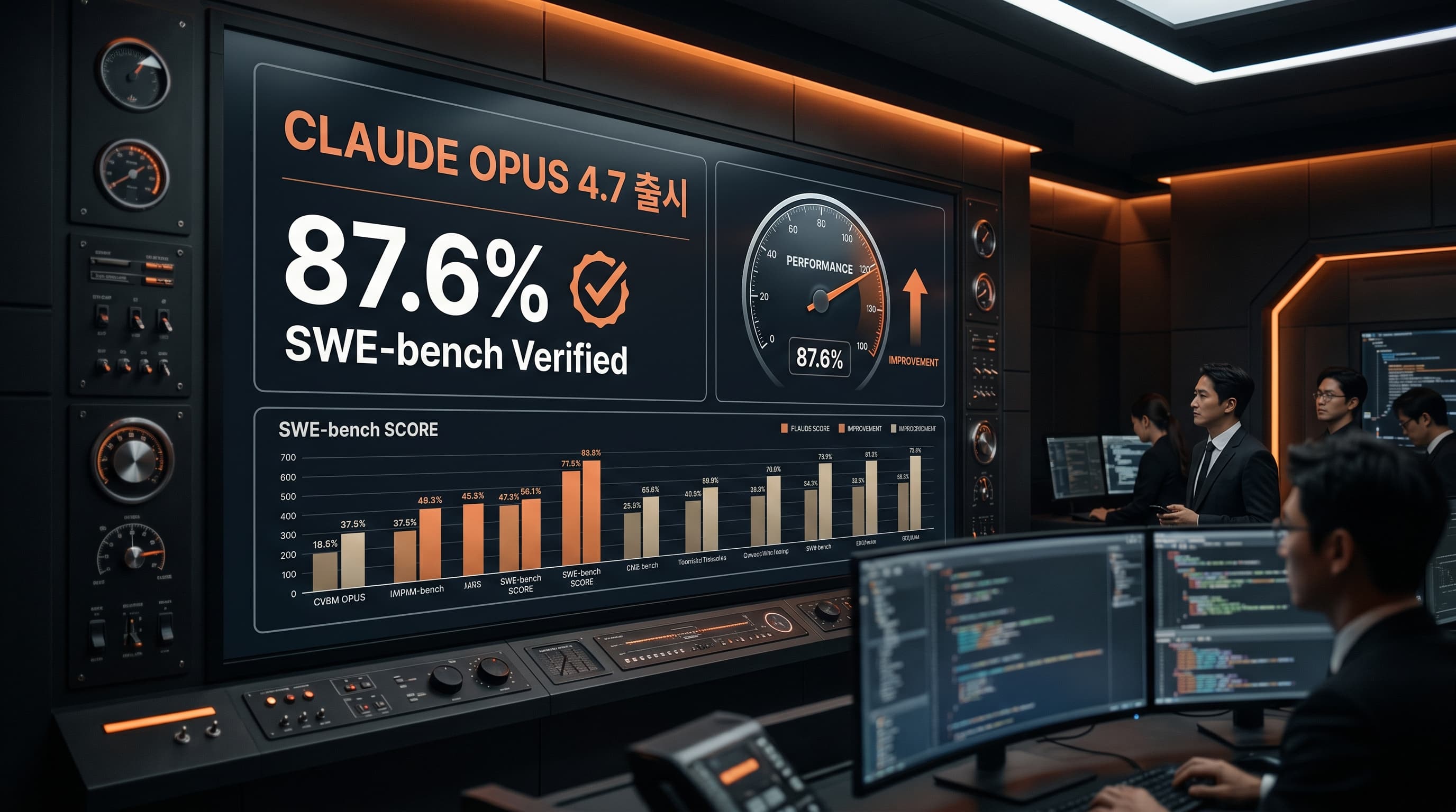 Claude Opus 4.7 출시 분석: SWE-bench Pro 64.3%, xhigh effort의 의미