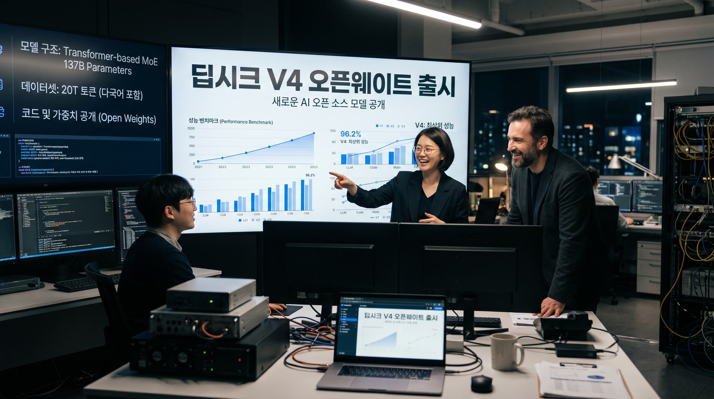 딥시크 V4 오픈웨이트 출시: 1.6T 파라미터를 1/6 가격에, 화웨이 칩으로 학습한 첫 프론티어급 모델
