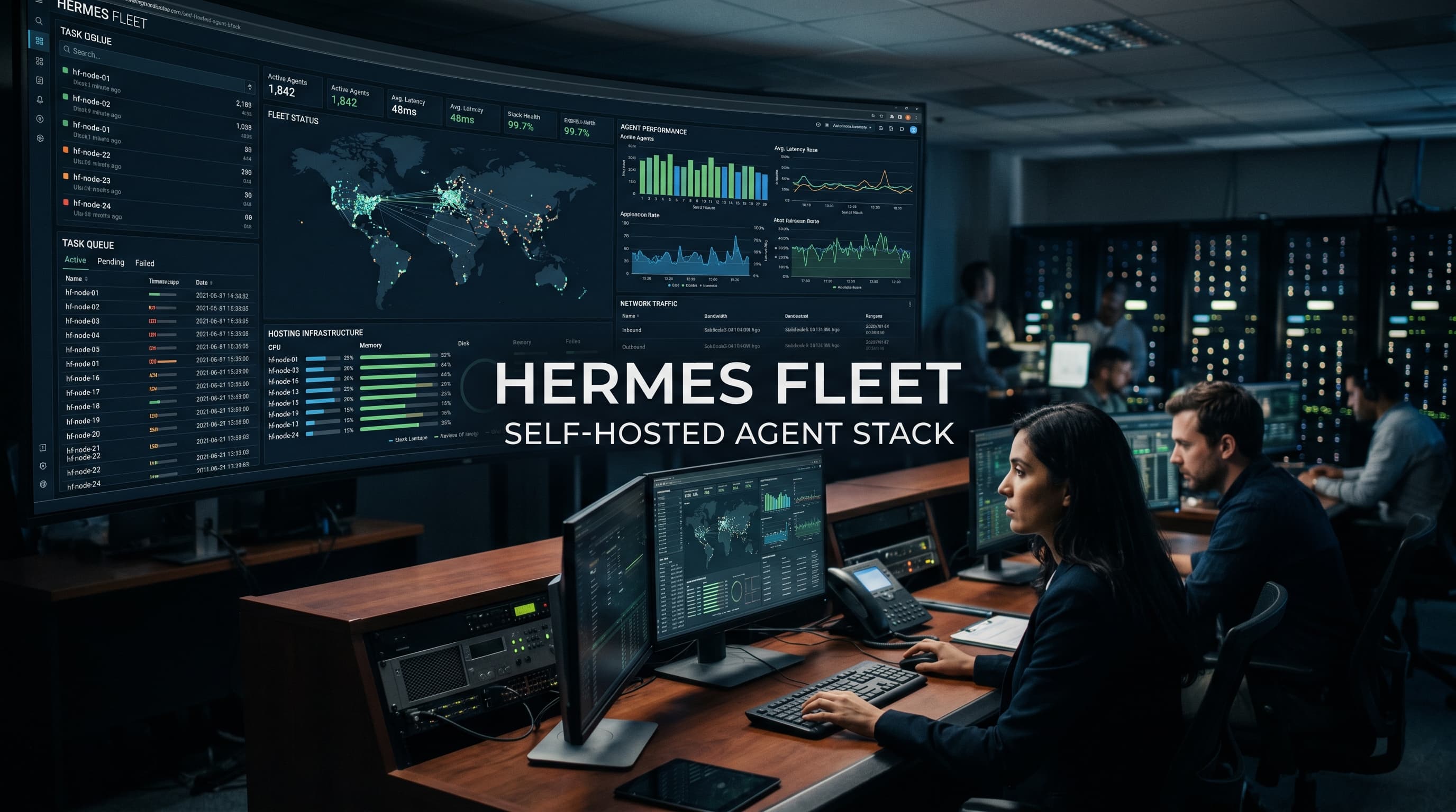 Hermes Fleet 만들기: mem0 + Qdrant + Ollama + Claude Code Stop hook으로 셀프호스팅 에이전트 스택 복제하기
